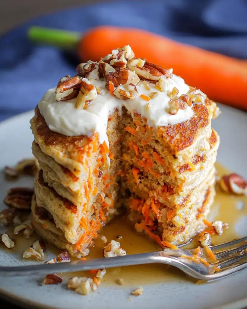 Carrot Cake Pancakes