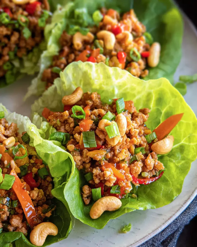 Chicken Lettuce Wraps