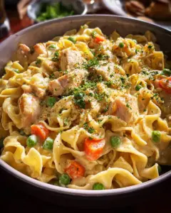 Creamy Chicken Pot Pie Pasta