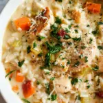 Creamy Chicken and Rice Soup