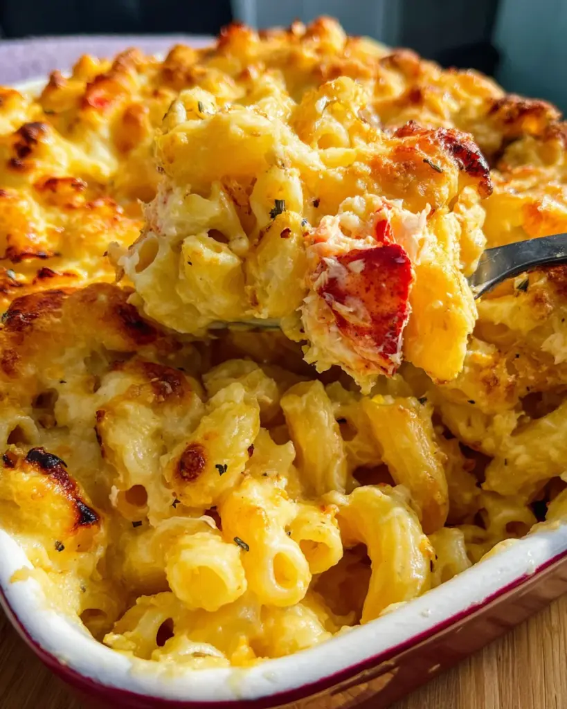 Creamy Lobster Mac and Cheese