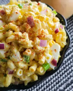 Deviled Egg Macaroni Salad