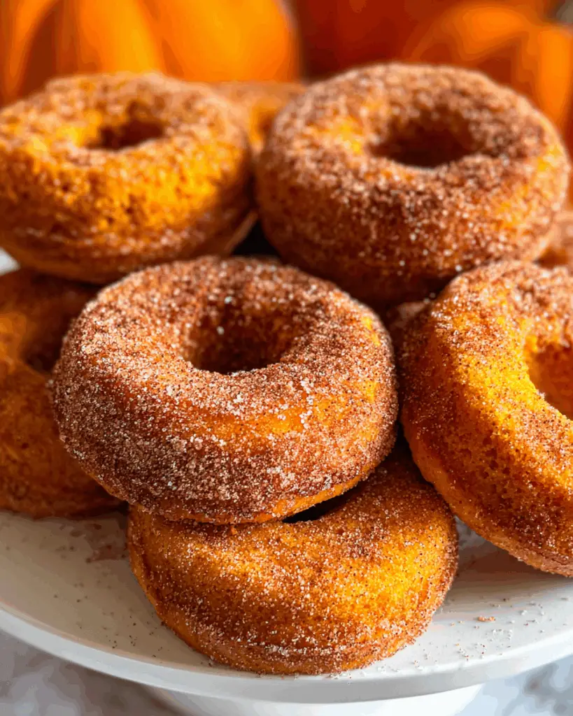 Easy Baked Pumpkin Donuts