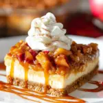 Easy Caramel Apple Cheesecake Bars