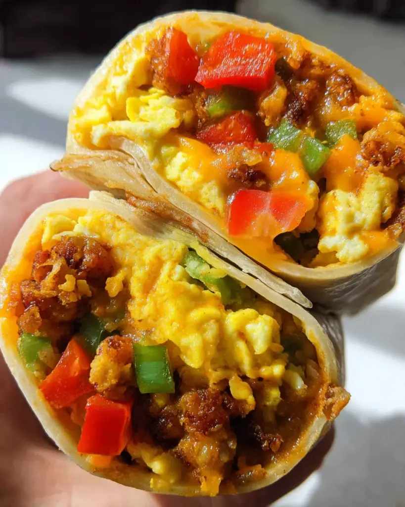 Frozen Breakfast Burritos