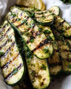 Grilled Zucchini