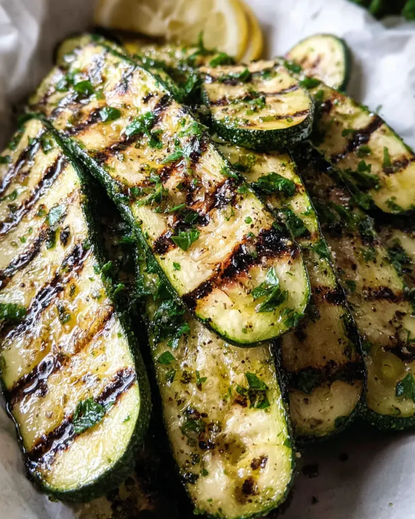 Grilled Zucchini
