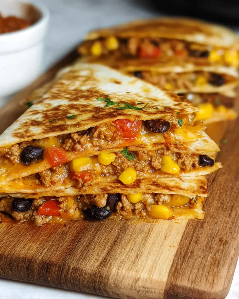Ground Turkey Quesadillas