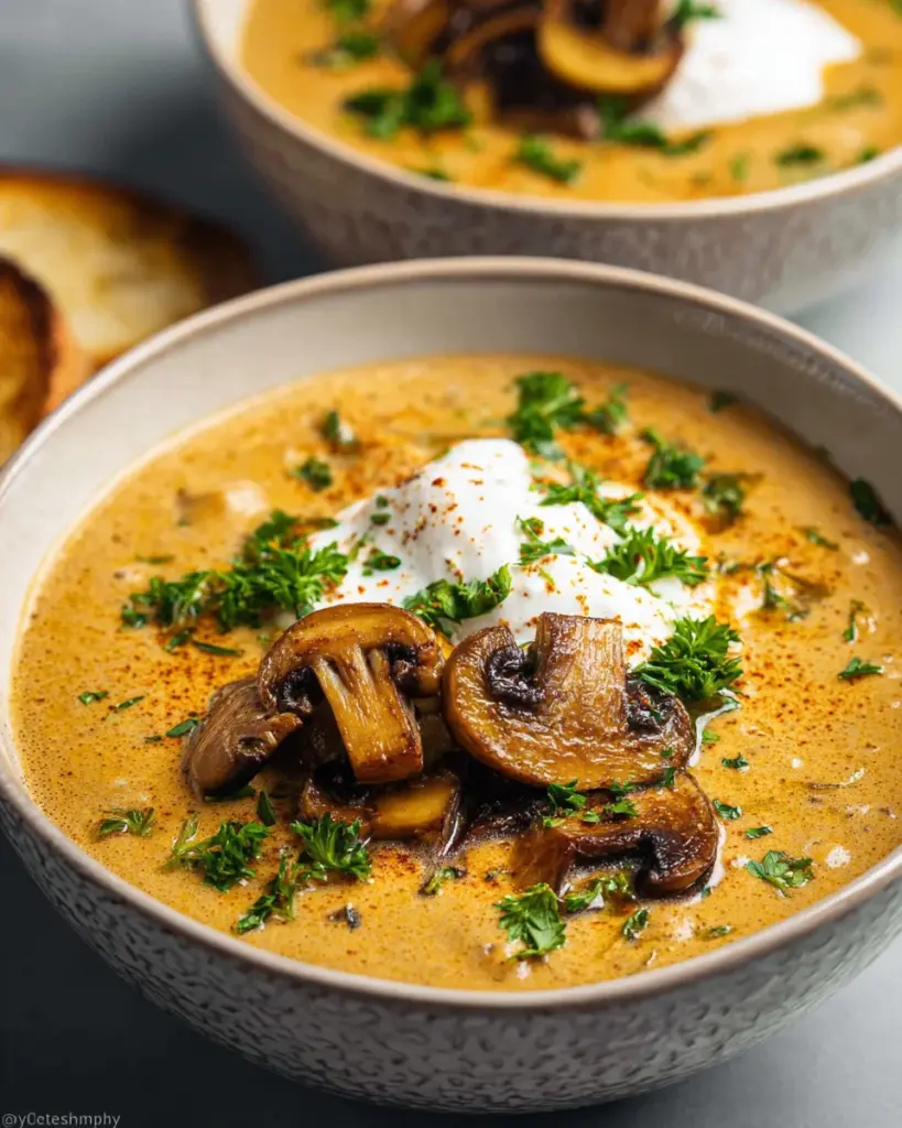 Hungarian Mushroom Soup