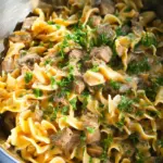 Instant Pot Beef Stroganoff