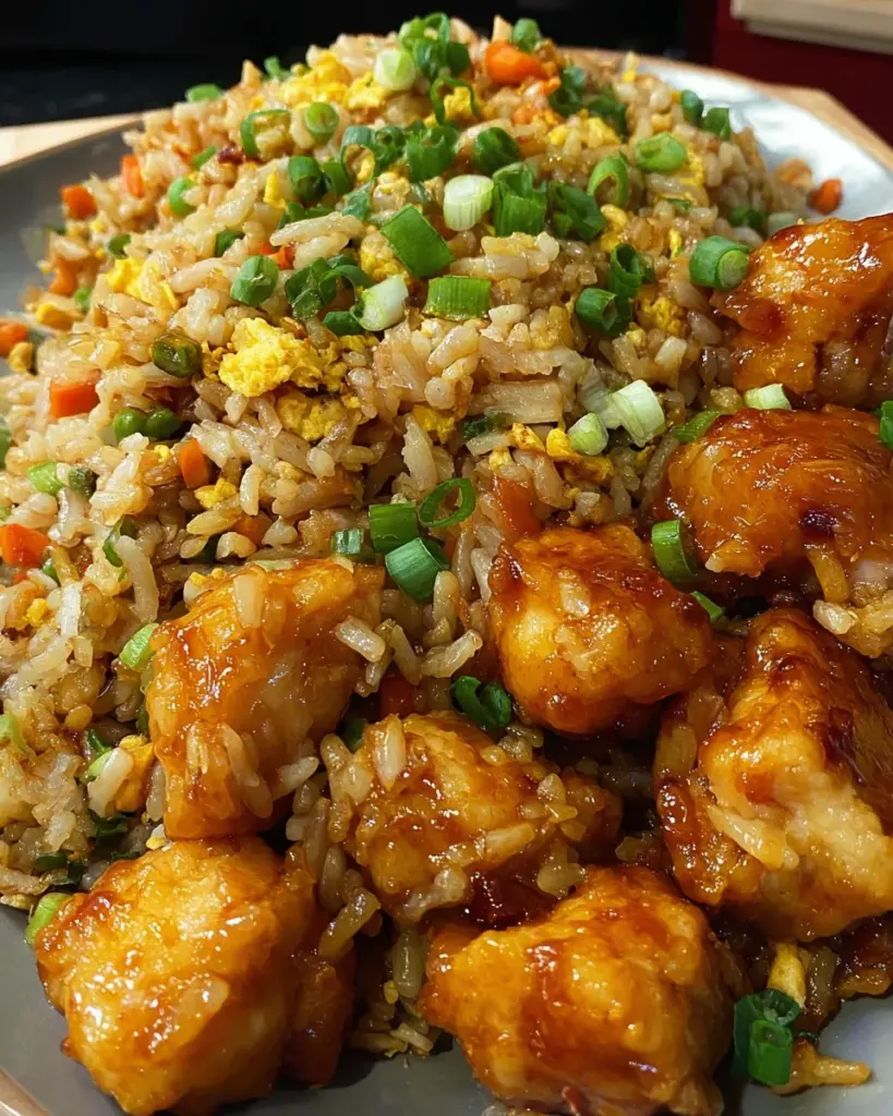 Orange Chicken Fried Rice