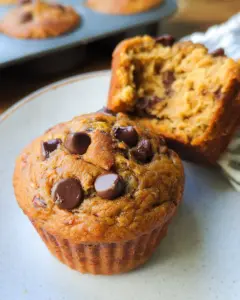Peanut Butter Banana Muffins