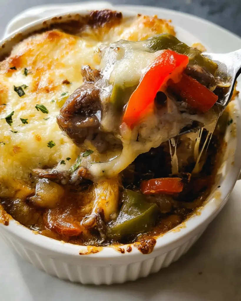 Philly Cheesesteak French Onion Soup