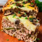Philly Cheesesteak Meatloaf