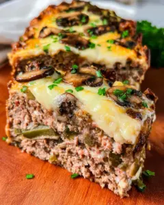Philly Cheesesteak Meatloaf