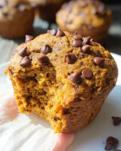 Pumpkin Chocolate Chip Muffins
