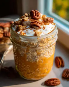 Pumpkin Pie Overnight Oats