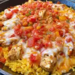 Queso Salsa Chicken & Rice
