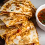Shredded Chicken Quesadillas