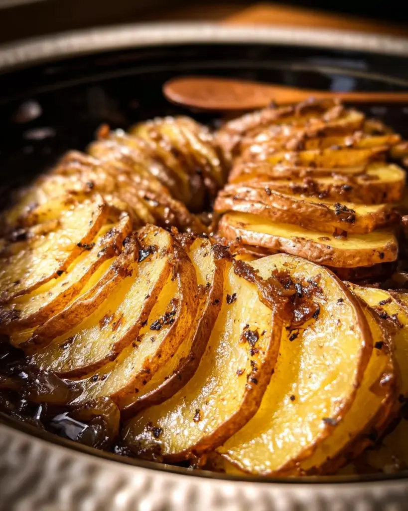 Slow Cooker Lipton Onion Potatoes