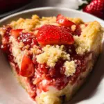 Strawberry Cheesecake Dump Cake