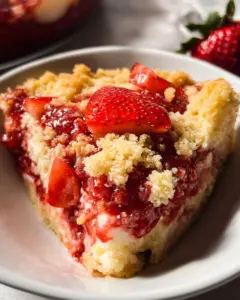 Strawberry Cheesecake Dump Cake