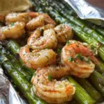 Baked Shrimp and Asparagus Foil Packs