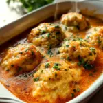 Best Tomato Soup with Cheddar Bay Dumplings