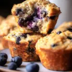 Blueberry Oatmeal Muffins