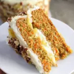Carrot Cake with Pineapple and Cream Cheese Frosting