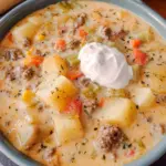 Cheeseburger Soup