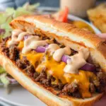 Cheeseburger Subs