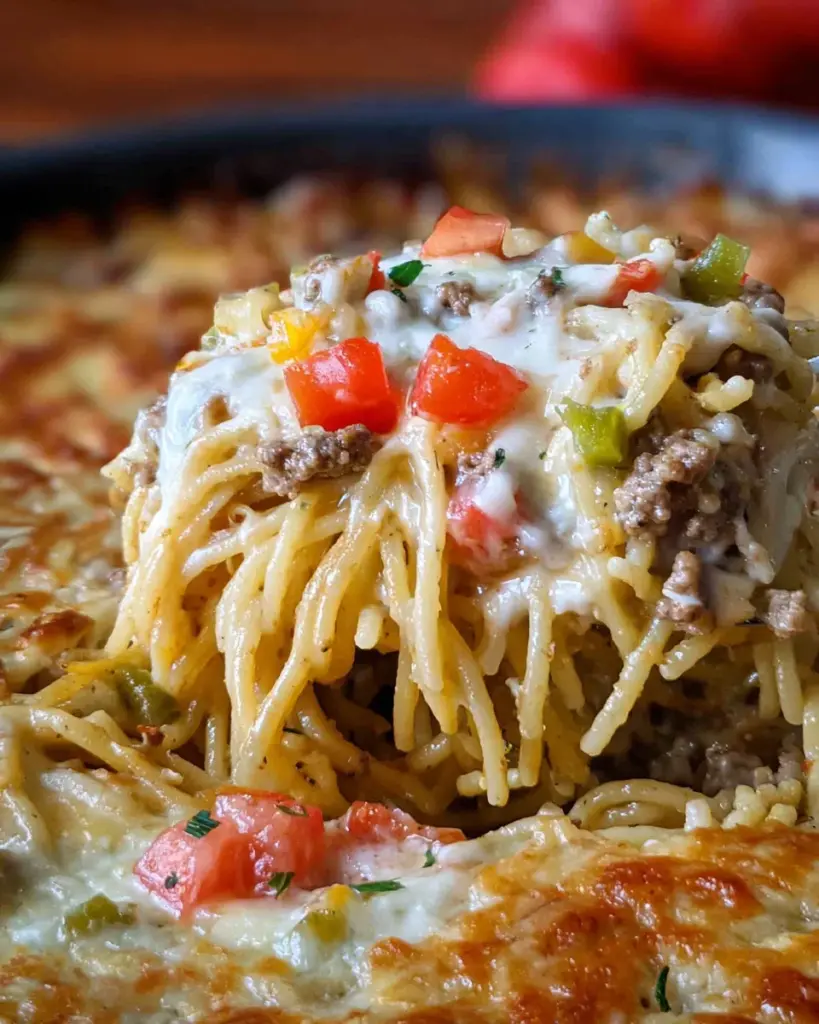 Cheeseburger Tetrazzini
