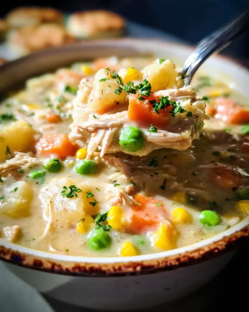 Chicken Pot Pie Soup