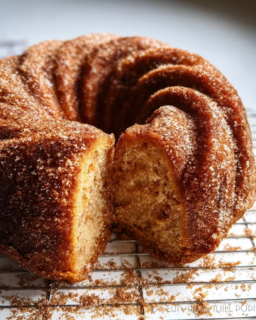 Cozy Moist Apple Cider Bundt Cake
