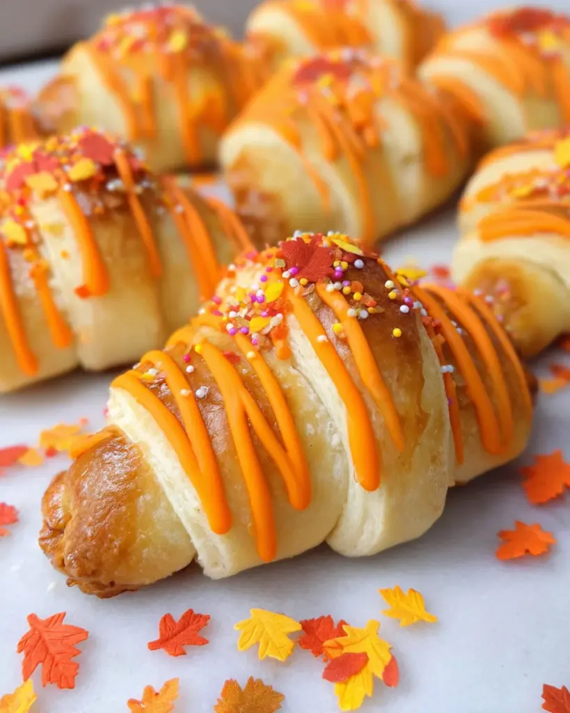 Cream Cheese Pumpkin Pie Crescent Rolls
