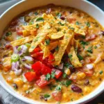 Crockpot Vegetarian Tortilla Soup