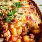 Easy Bolognese Gnocchi Bake