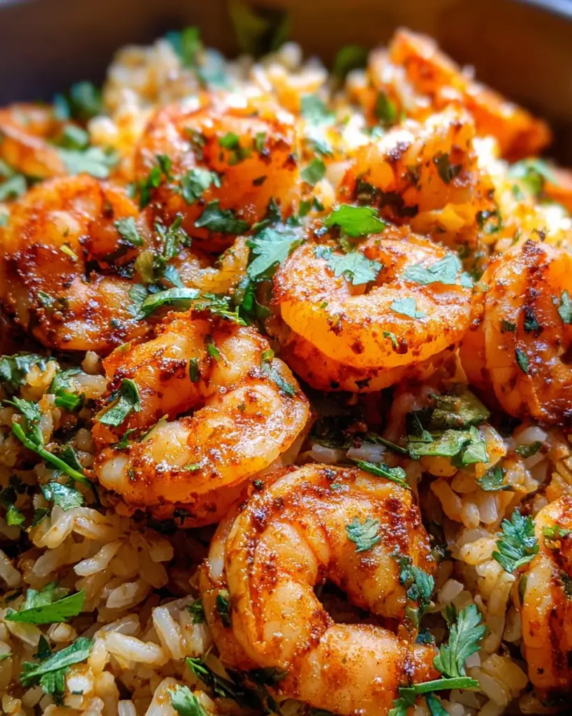 Easy Cajun Shrimp & Rice