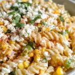 Healthy Mexican Street Corn Pasta Salad