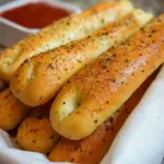 Homemade Garlic Butter Breadsticks