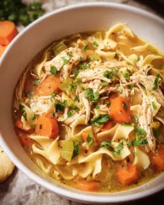 Instant Pot Chicken Noodle Soup