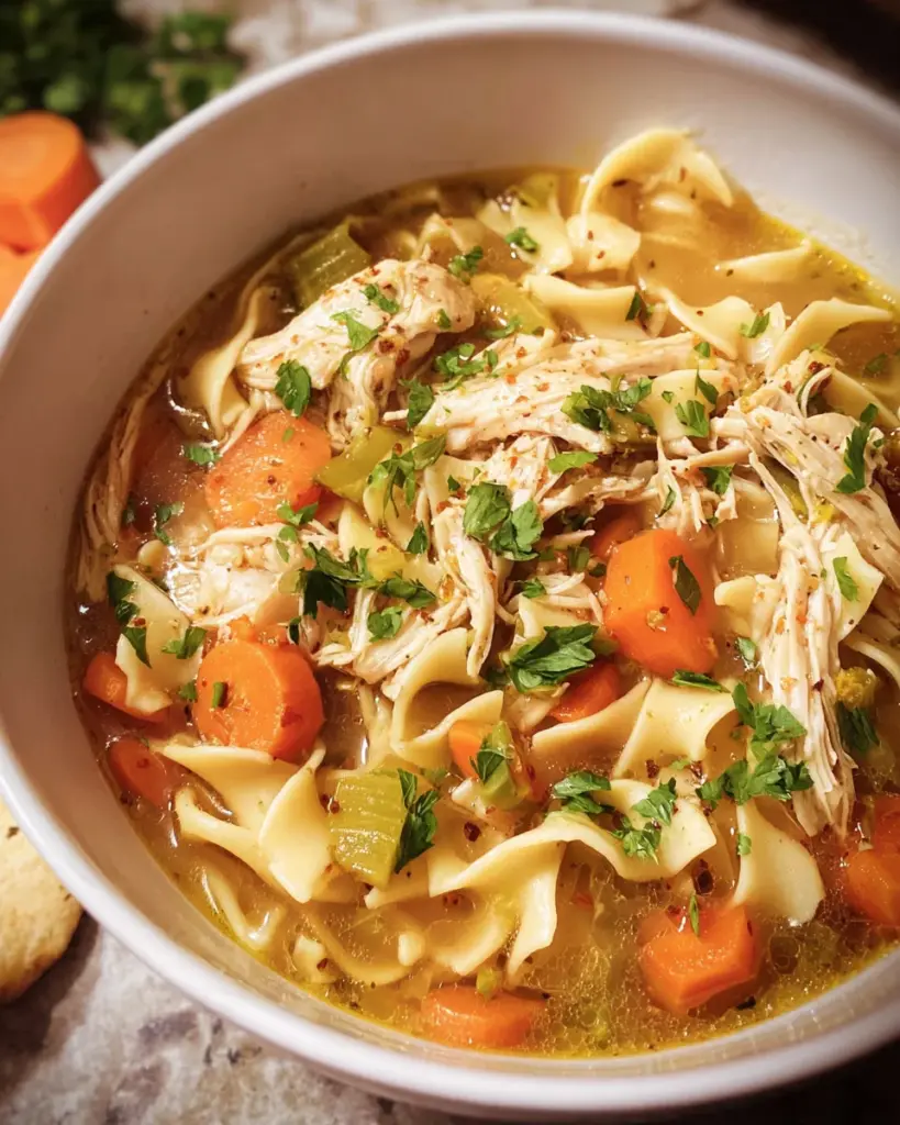 Instant Pot Chicken Noodle Soup
