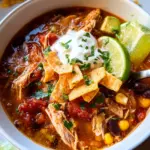 Instant Pot Chicken Tortilla Soup
