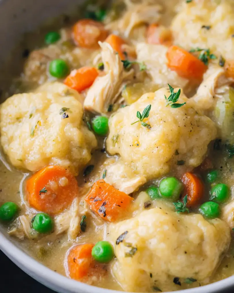 Instant Pot Chicken and Dumplings