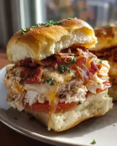 Kentucky Hot Brown Sliders