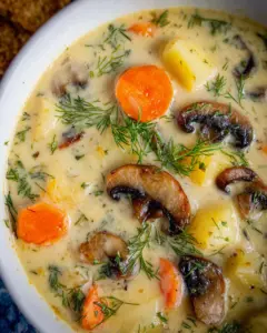 Mushroom Potato Soup