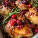 One-Pan Cranberry Rosemary Chicken