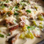 Philly Cheese Steak Soup