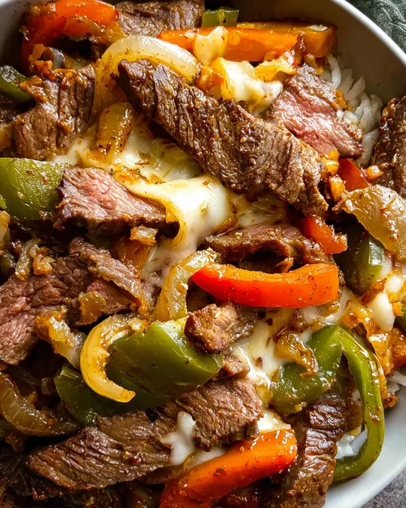 Philly Cheesesteak Bowls